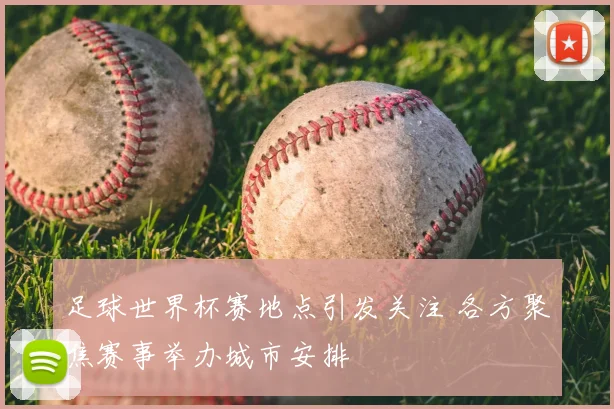 足球世界杯赛地点引发关注 各方聚焦赛事举办城市安排